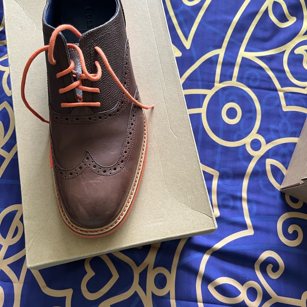 Brown Leather Men's Cole Haan Shoes